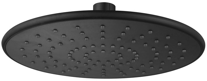 ראש גשם עגול 225 מ"מ דגם 1881 שחור מט 