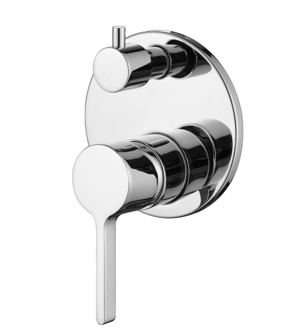 אינטרפוץ 4 דרך דגם 81770 ניקל 