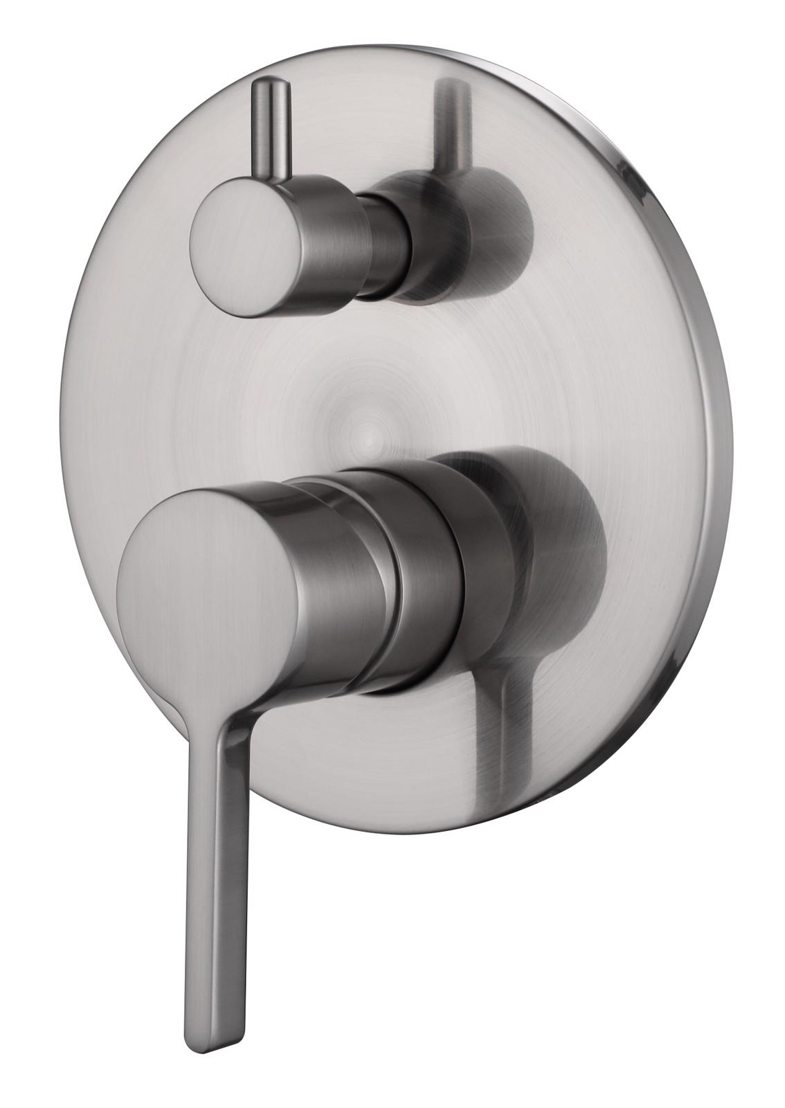 אינטרפוץ 4 דרך דגם 81771 ניקל מוברש 