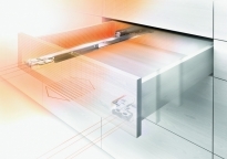 מסילה מובנטו נסתרת שליפה כפולה עם בולם - Blum