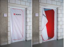 דלת בד רב פעמית WURTH